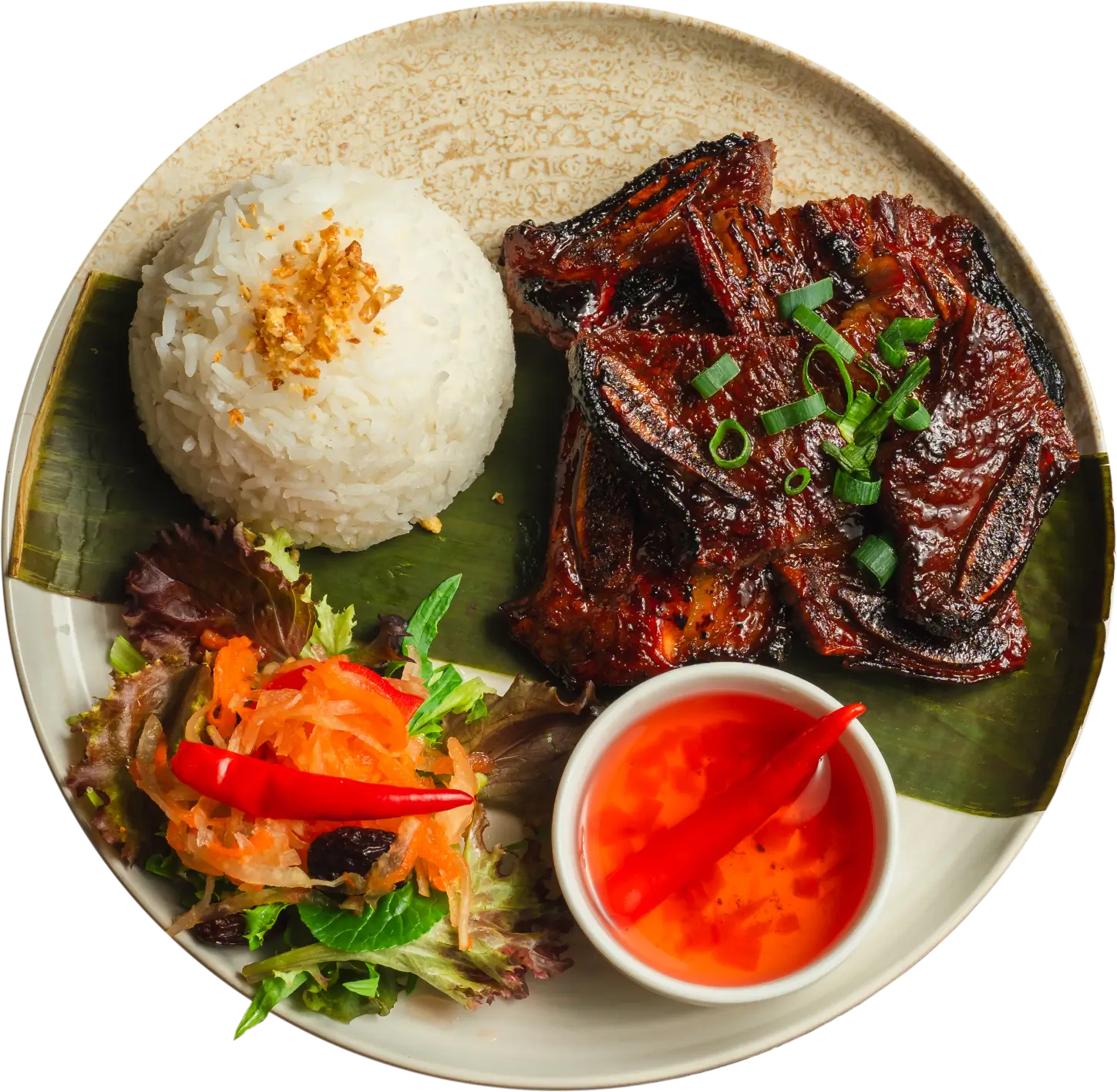 Beef Asado Plate